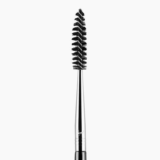 Load image into Gallery viewer, Sigma Beauty E80 Brow and Lash Brush - Black and Chrome
