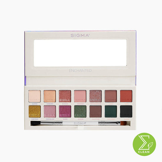 Sigma Beauty Enchanted Eyeshadow Palette with Dual Ended Brush