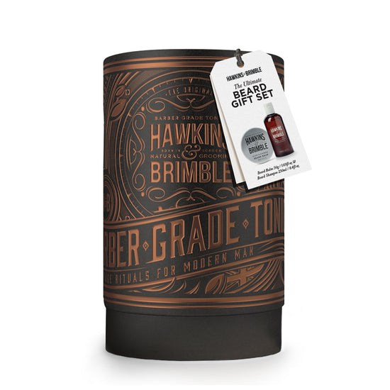 Hawkins & Brimble Beard Gift Set (Beard Shampoo & Balm)