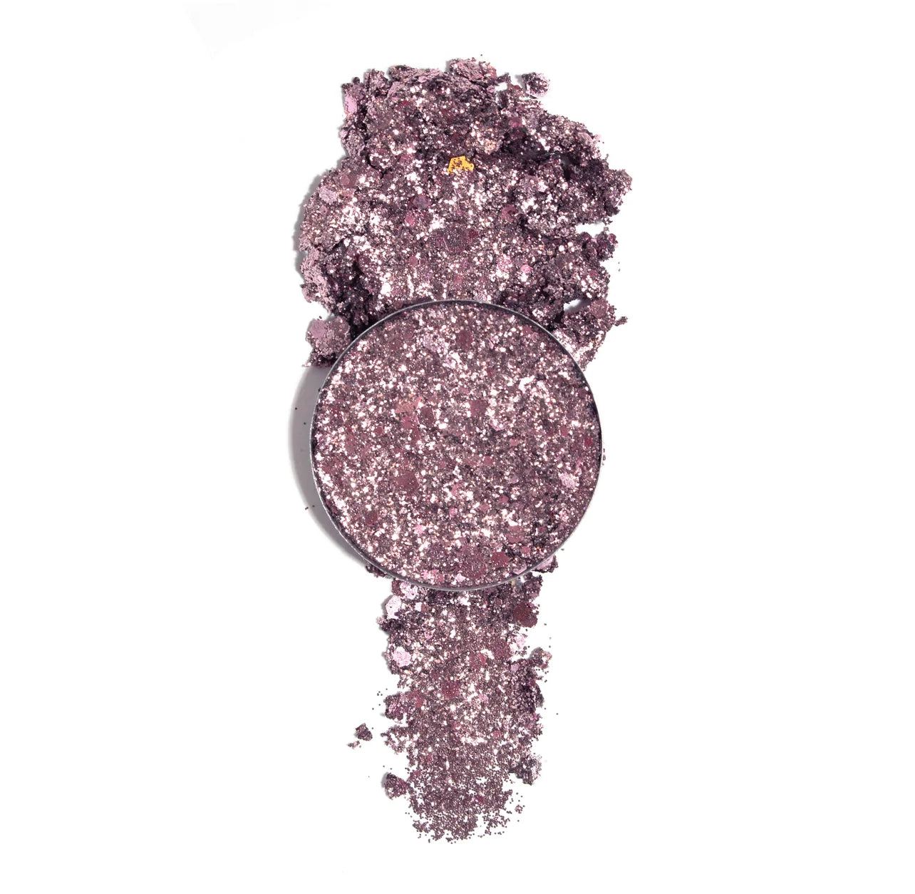With Love Cosmetics Crushed Diamonds Pressed Glitter - Baby Pink