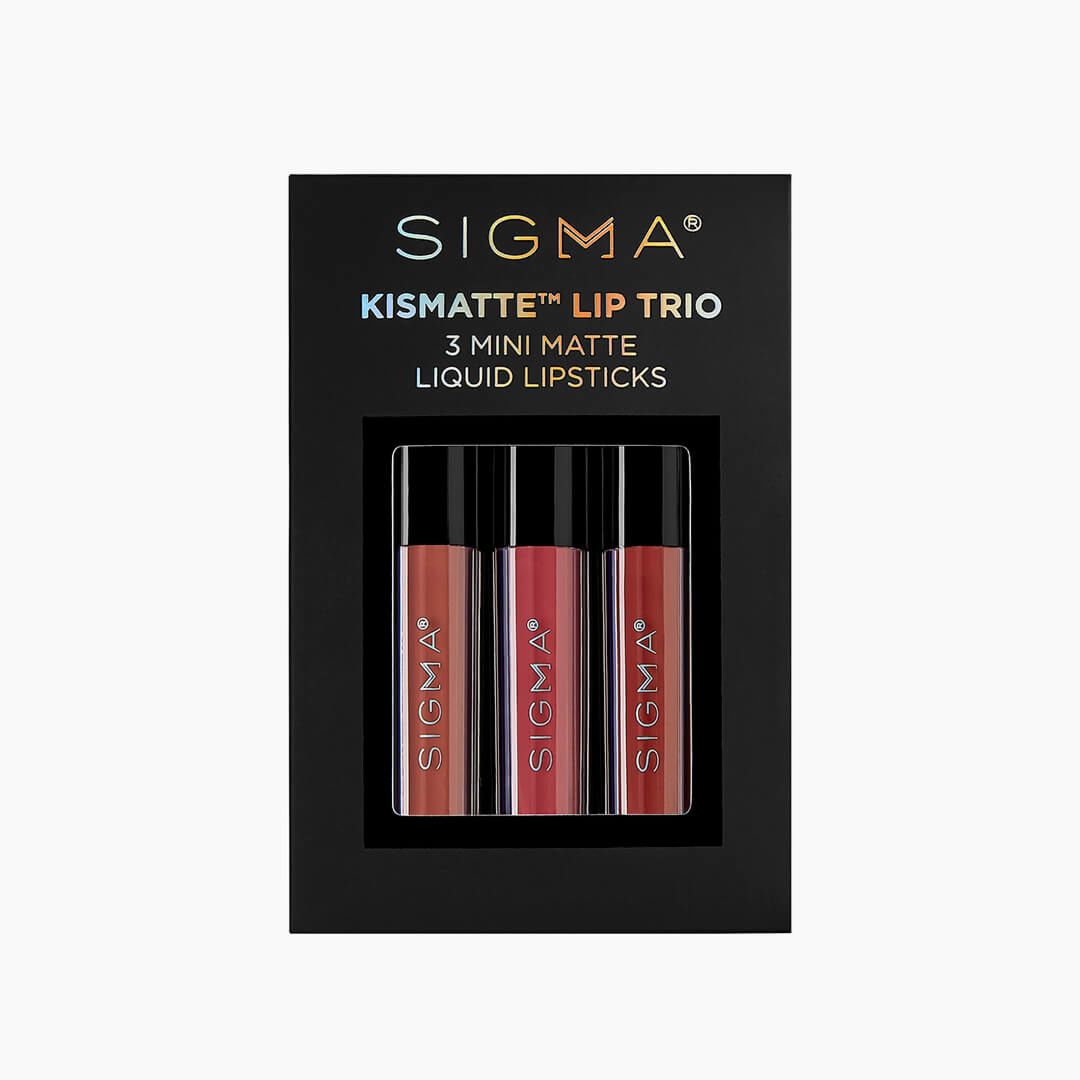 Sigma Beauty Kismatte™ Lip Trio - 3 Mini Matte Liquid Lipsticks