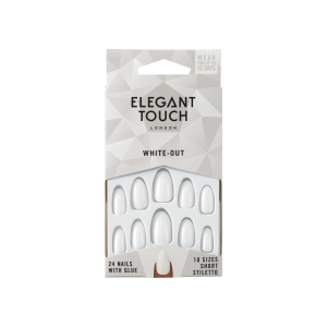 Elegant Touch Nails White Out
