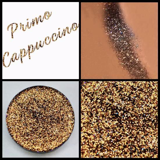 Prima Makeup Chameleon Pressed Glitter - Primo Cappuccino