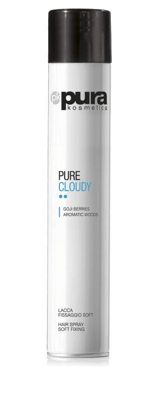 Load image into Gallery viewer, Pura Kosmetica Pure Cloudy Hairspray Soft Hold, 500ml
