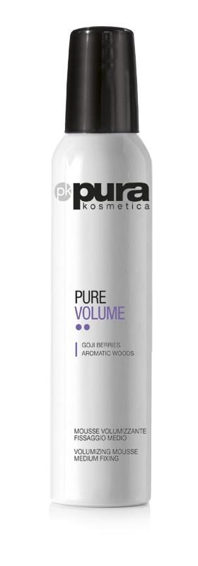 Pura Kosmetica Pure Volume Mousse - Volumising Medium Hold, 300ml
