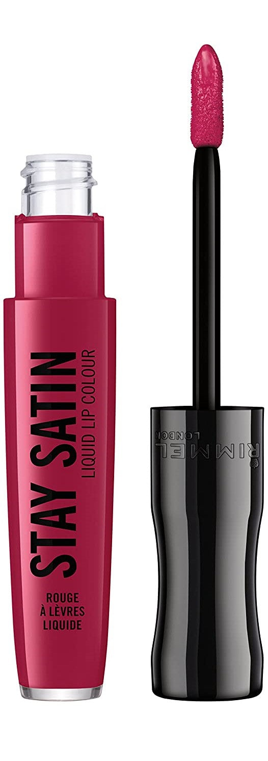 Rimmel London Stay Satin Liquid Lipstick, Rad, 5.5 ml