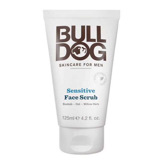 Bulldog Skincare for Men Sensitive Face Scrub, 125ml