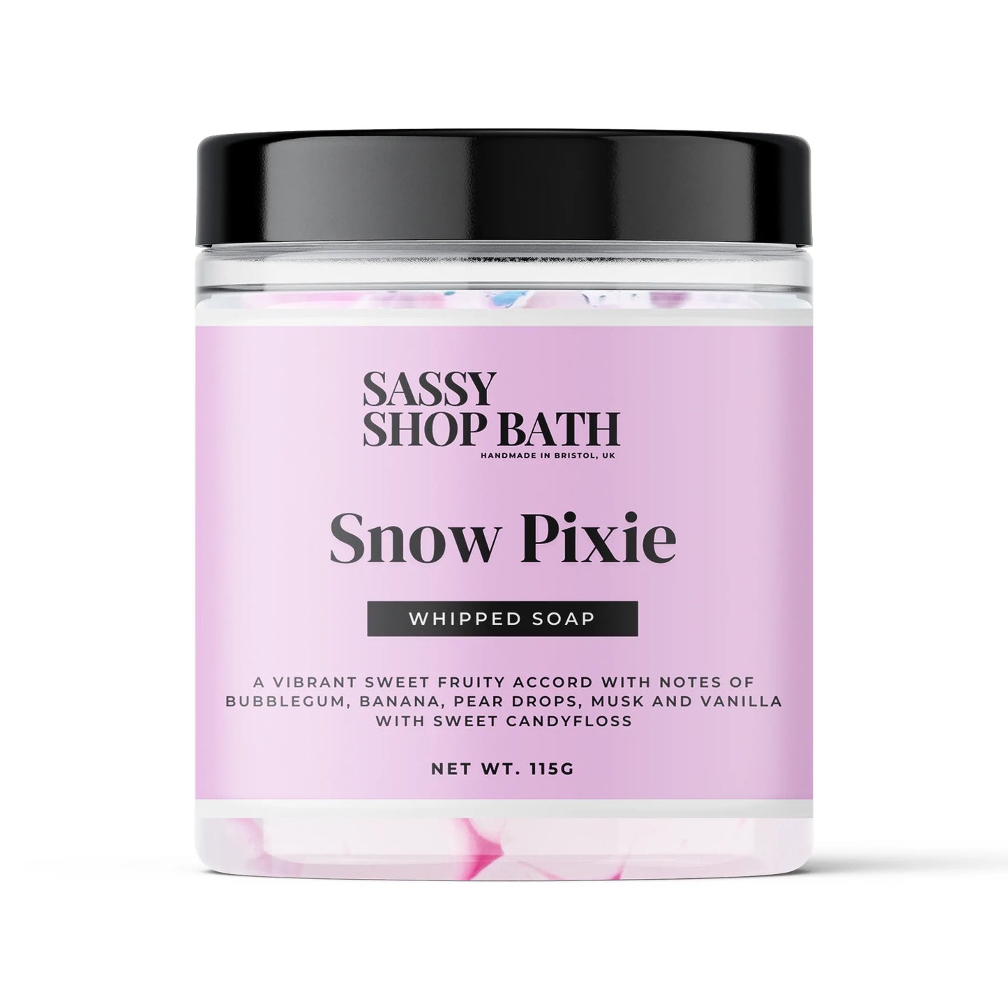 Sassy Shop Bath Whipped Soap - Snow Pixie