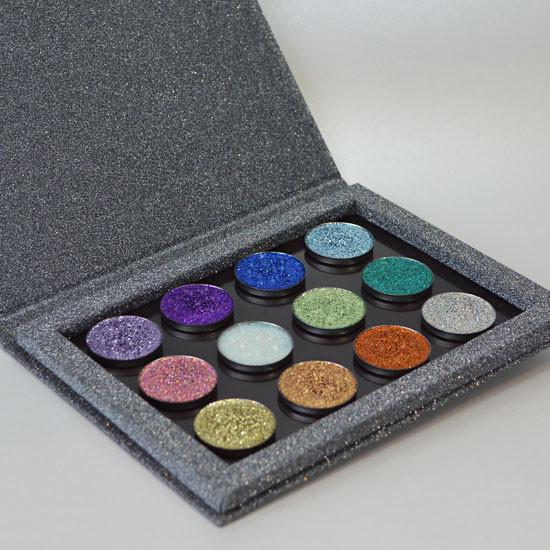 Prima Makeup Pressed Glitter Eyeshadow Lips Set - Sparkly and I Know It Collection