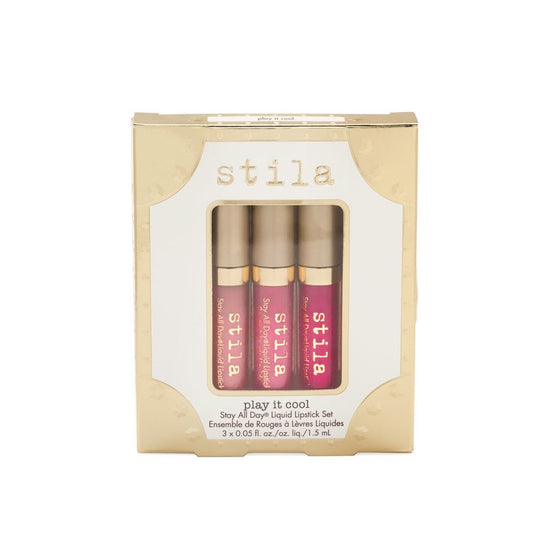 Load image into Gallery viewer, Stila Play It Cool Stay All Day Liquid Lipstick Set

