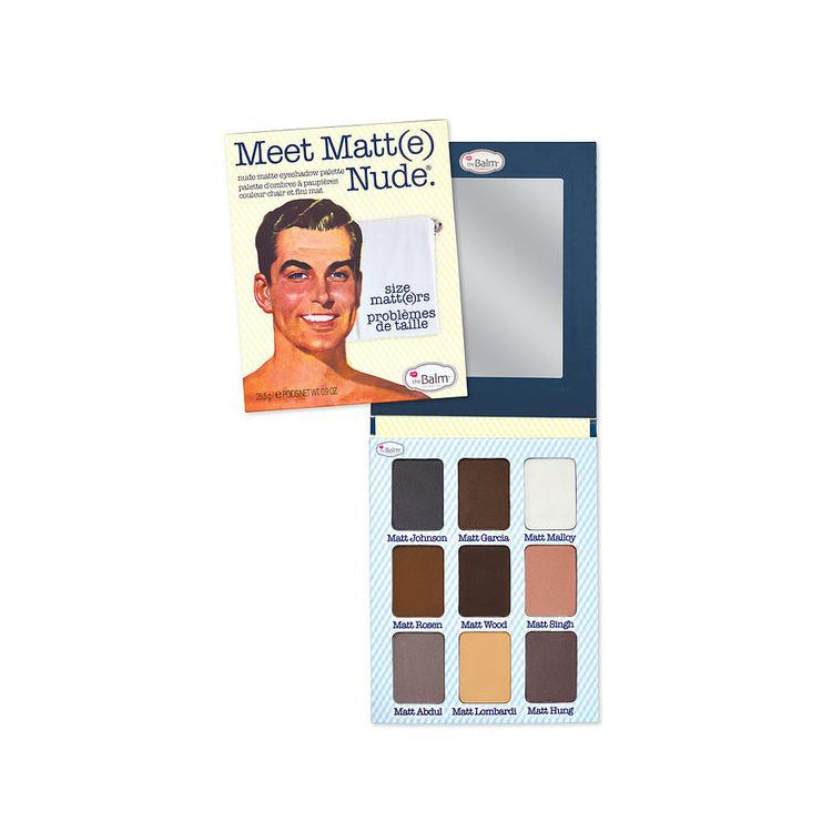 theBalm Meet Matt(e) Nude.® Nude Matte Eyeshadow Palette