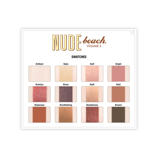 theBalm Nude Beach® Eyeshadow Palette Volume 3