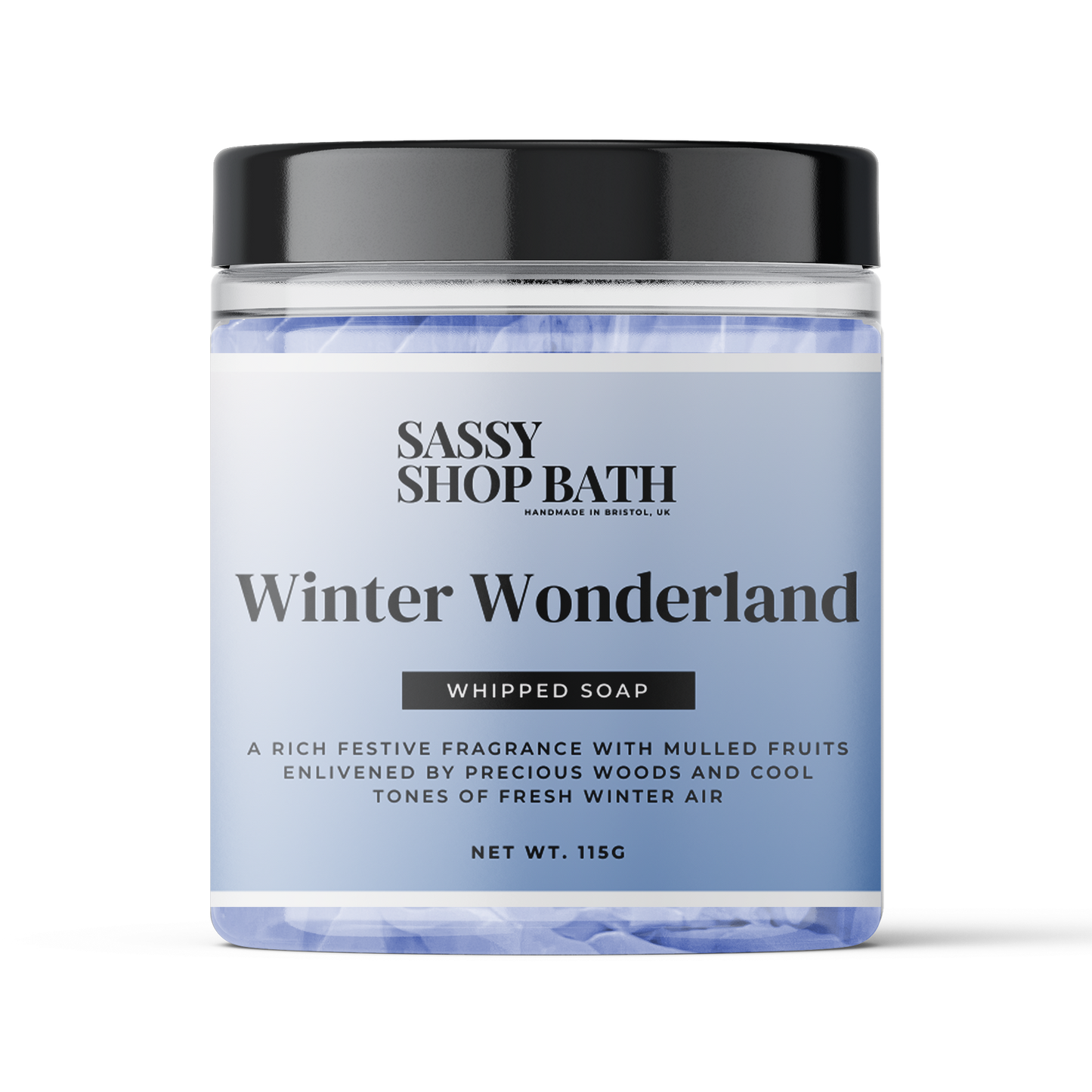 Load image into Gallery viewer, Sassy Shop Bath Whipped Soap - Winter Wonderland
